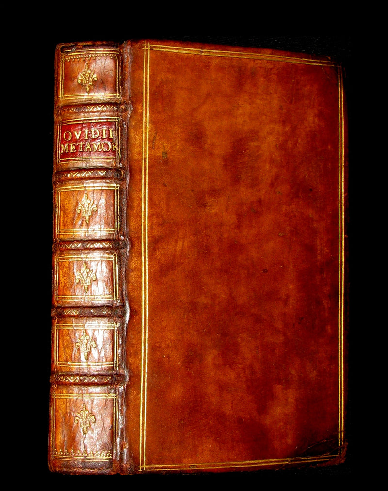 1650 Rare Latin Book - OVID Metamorphoses - Metamorphoseon libri XV. cum notis Th. Farnabii