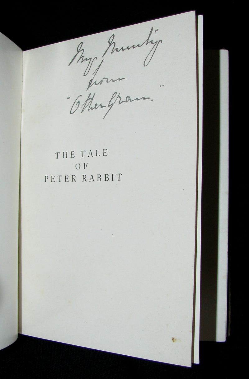 1910 Rare UK early Edition - Beatrix Potter  - THE TALE OF PETER RABBIT