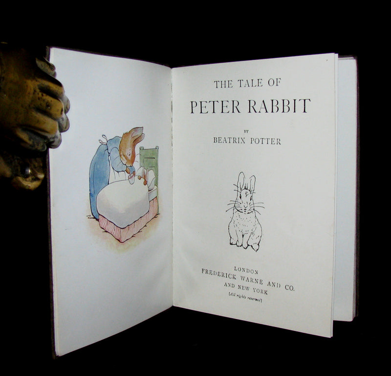 1910 Rare UK early Edition - Beatrix Potter  - THE TALE OF PETER RABBIT