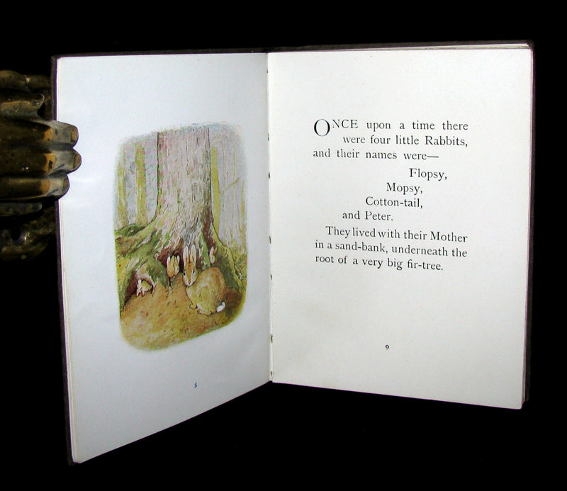 1910 Rare UK early Edition - Beatrix Potter  - THE TALE OF PETER RABBIT