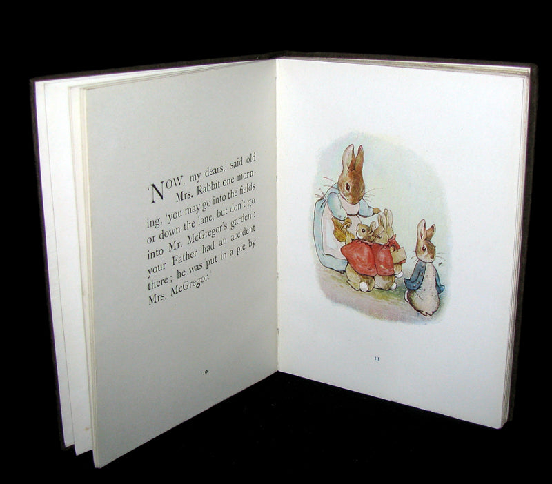 1910 Rare UK early Edition - Beatrix Potter  - THE TALE OF PETER RABBIT