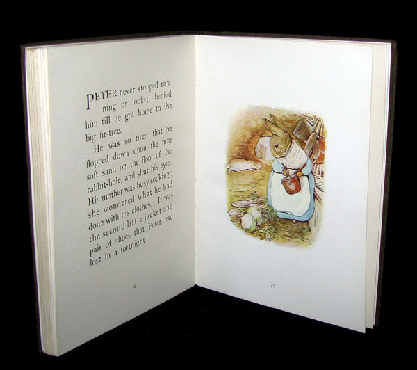 1910 Rare UK early Edition - Beatrix Potter  - THE TALE OF PETER RABBIT