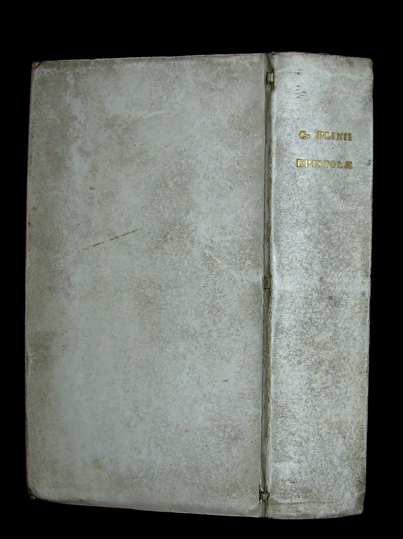 1659 Rare Latin Vellum Book - Epistolae et Panegyricus of PLINY the Younger