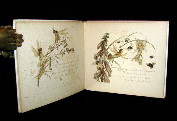 1880 Scarce Victorian Book - Fairy Fine-Ear's Fancies by Helen Marion Burnside