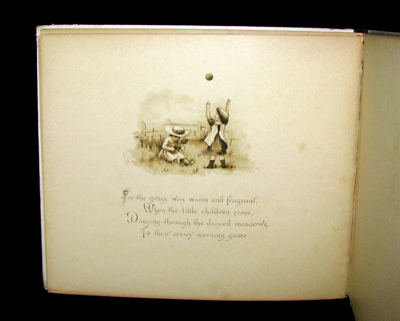 1880 Scarce Victorian Book - Fairy Fine-Ear's Fancies by Helen Marion Burnside