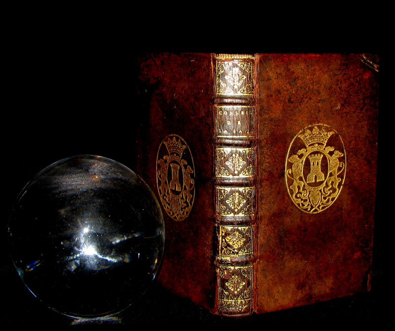 1680 Rare French Armorial Binding - Wisdom Tips Or Solomon's Maxims - CONSEILS de la SAGESSE