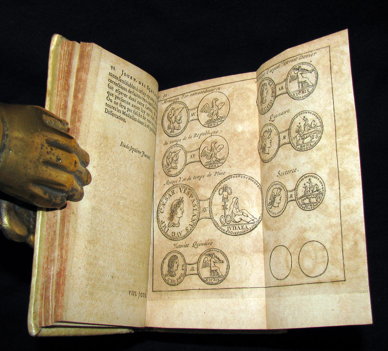 1682 Rare French Book - Scientists' Journal for year 1681 - Including Great Comet of 1680