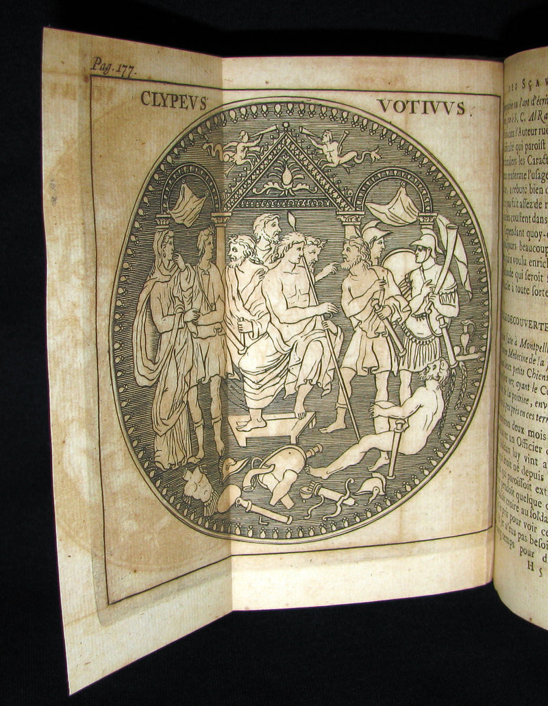 1682 Rare French Book - Scientists' Journal for year 1681 - Including Great Comet of 1680