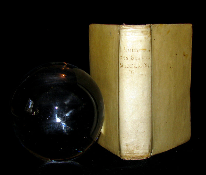 1682 Rare French Book - Scientists' Journal for year 1681 - Including Great Comet of 1680