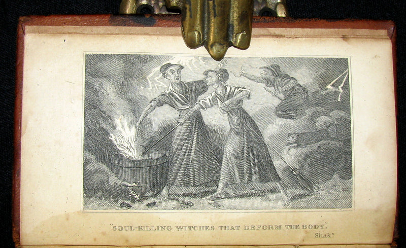 1828 Scarce Book - SALEM WITCHCRAFT - Wonders of the Invisible World by Robert Calef