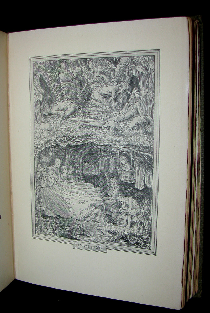 1911 Rare Book  - Peter Pan First Edition - Peter and Wendy by James Matthew Barrie