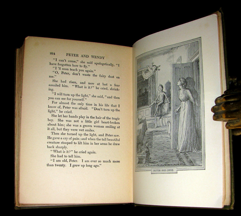 1911 Rare Book  - Peter Pan First Edition - Peter and Wendy by James Matthew Barrie