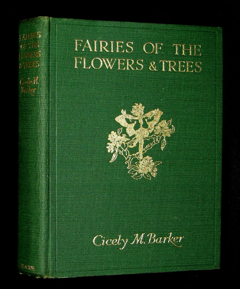 1950 - Cicely Mary Barker - FAIRIES OF THE FLOWERS AND TREES - 1st Edition with dust jacket