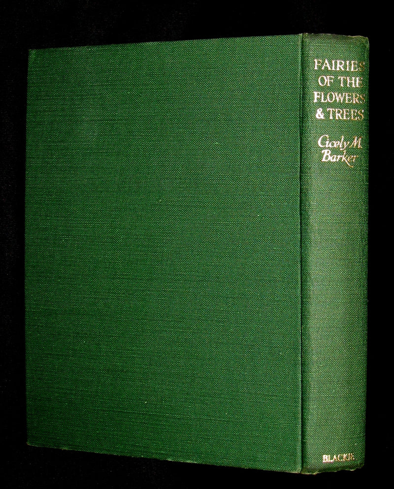 1950 - Cicely Mary Barker - FAIRIES OF THE FLOWERS AND TREES - 1st Edition with dust jacket