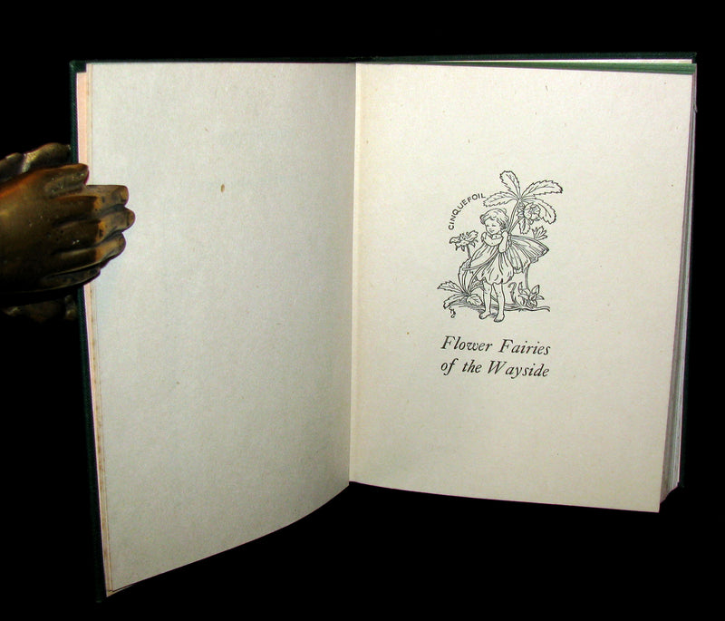 1950 - Cicely Mary Barker - FAIRIES OF THE FLOWERS AND TREES - 1st Edition with dust jacket