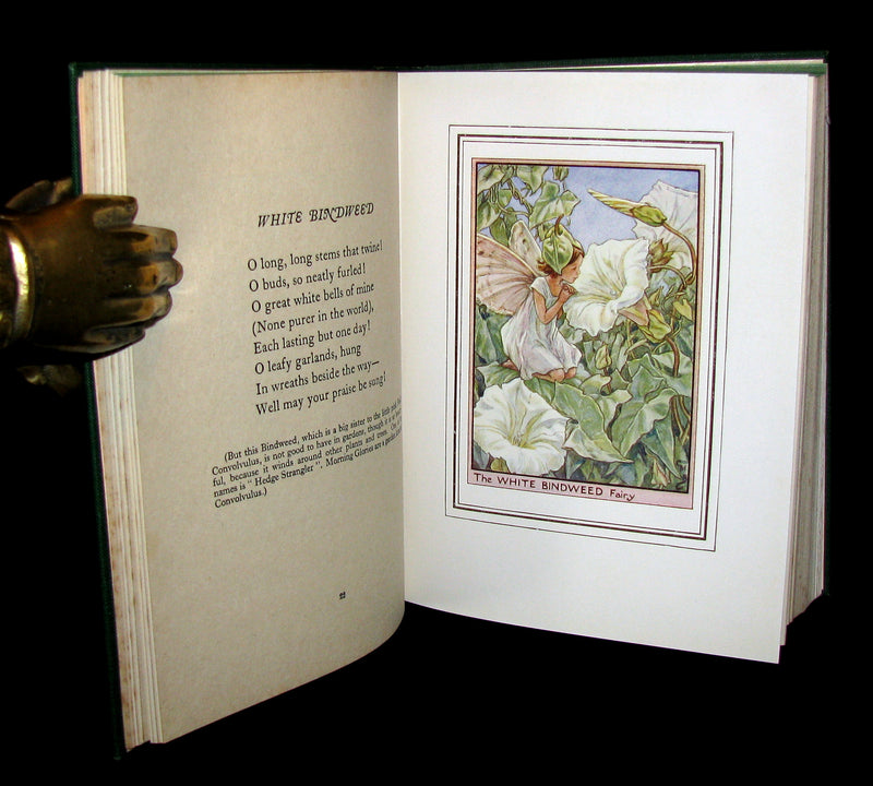 1950 - Cicely Mary Barker - FAIRIES OF THE FLOWERS AND TREES - 1st Edition with dust jacket