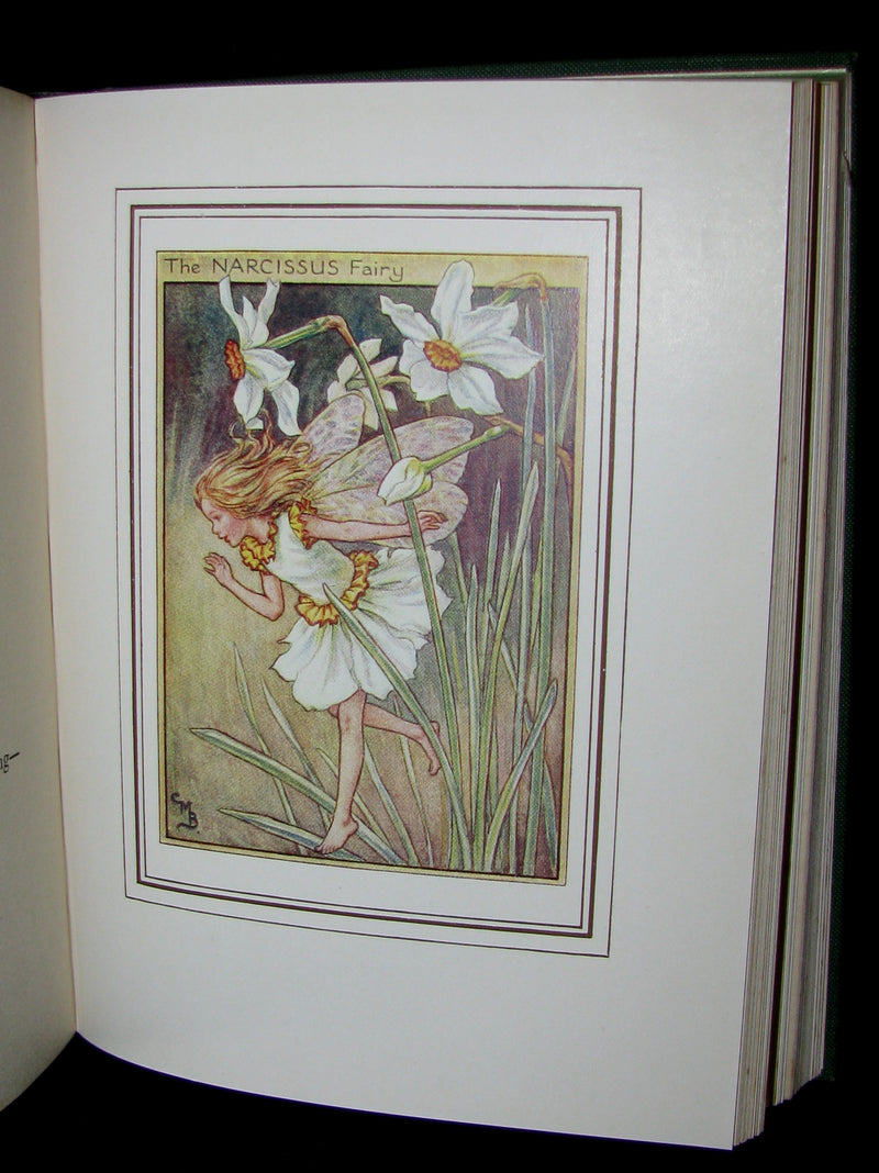 1950 - Cicely Mary Barker - FAIRIES OF THE FLOWERS AND TREES - 1st Edition with dust jacket