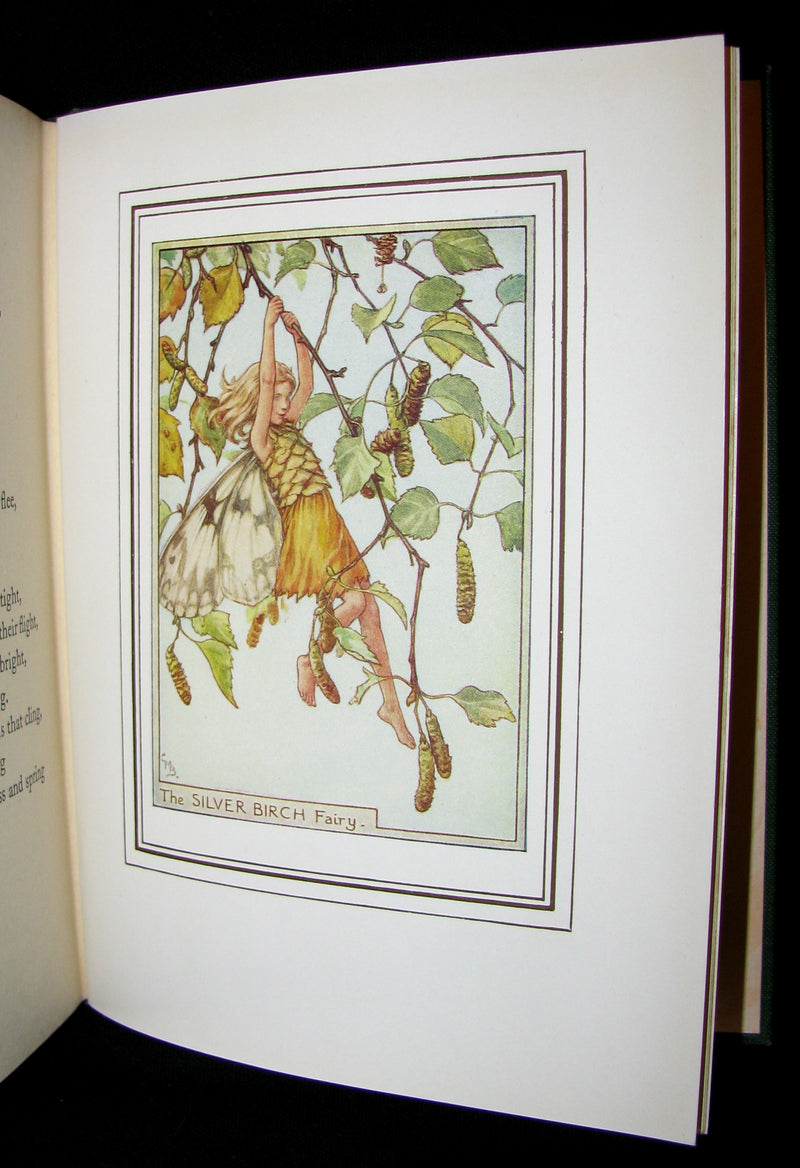 1950 - Cicely Mary Barker - FAIRIES OF THE FLOWERS AND TREES - 1st Edition with dust jacket