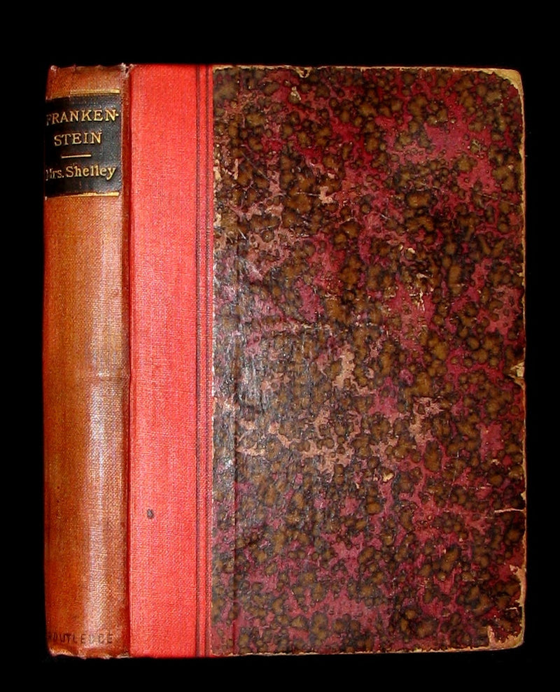 1888 Rare Book - FRANKENSTEIN  or, The Modern Prometheus by Mary Shelley