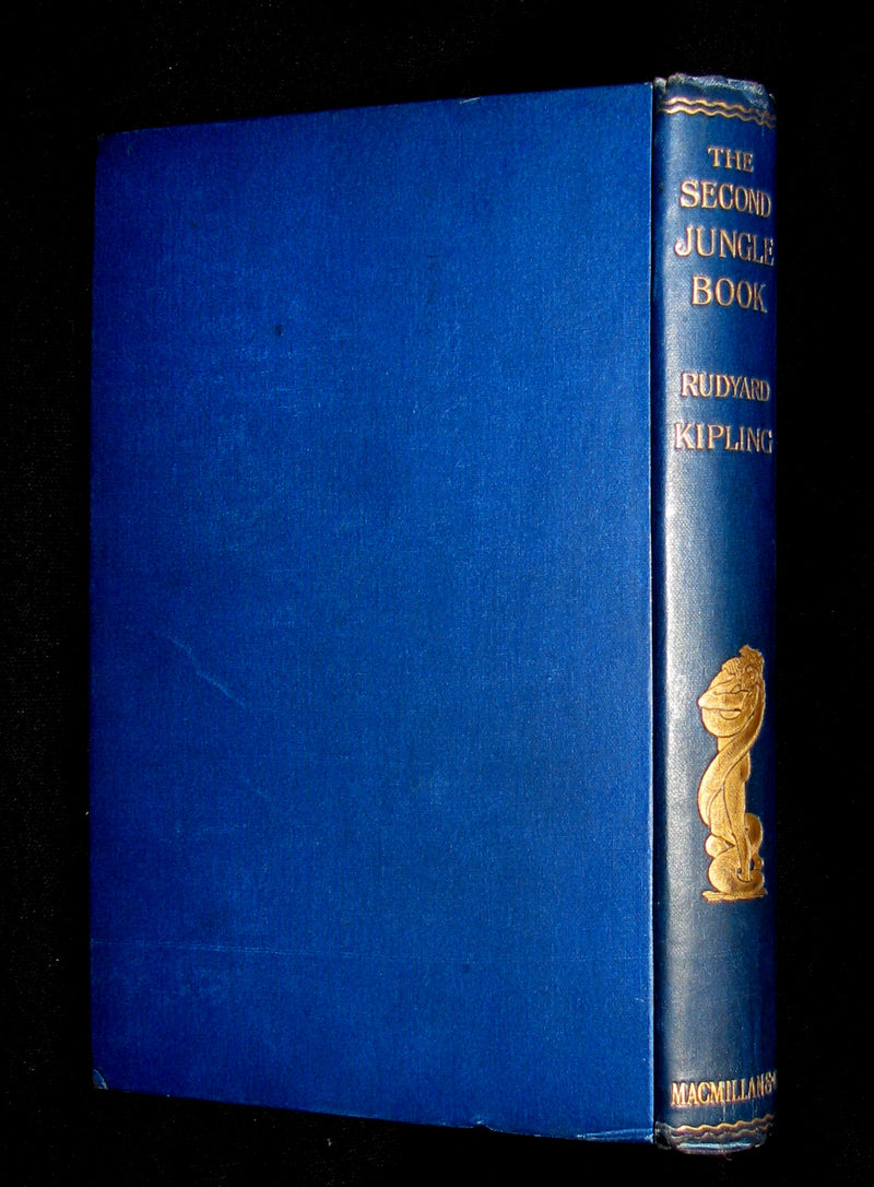1895 Rare Book - The Second Jungle Book by Rudyard Kipling - First Edition, 2nd Printing.