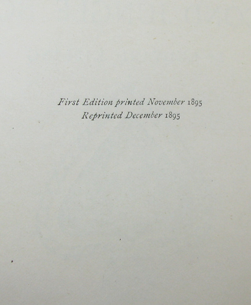 1895 Rare Book - The Second Jungle Book by Rudyard Kipling - First Edition, 2nd Printing.