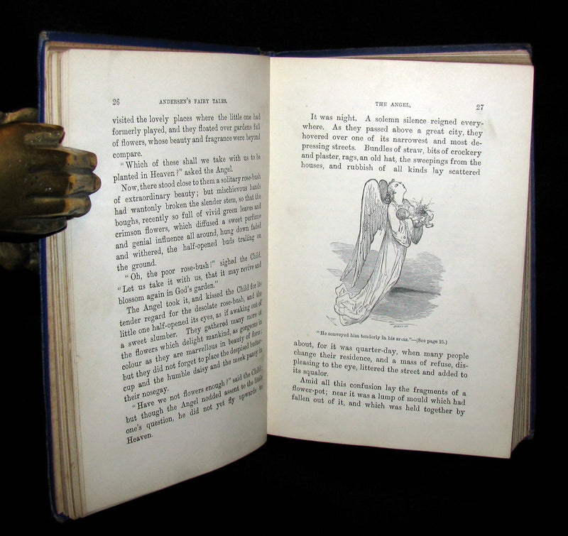 1895 Rare Victorian Book -  Hans Christian Andersen's FAIRY TALES and Stories illustrated