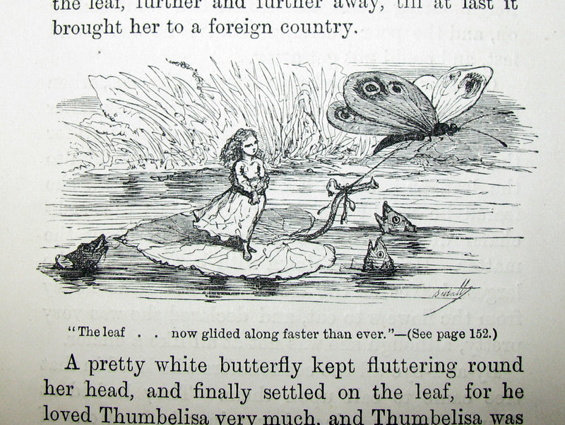 1895 Rare Victorian Book -  Hans Christian Andersen's FAIRY TALES and Stories illustrated