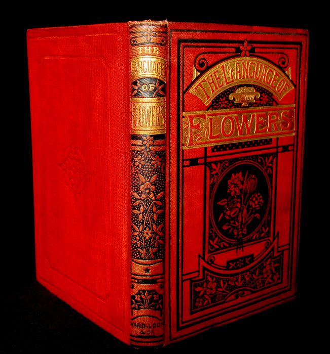 1880 Rare Floriography Book ~ The Language of Flowers with a Complete vocabulary