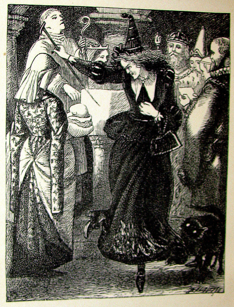 1868 Scarce Book - DEALINGS WITH THE FAIRIES by George Macdonald Illustrated by Arthur Hughes.