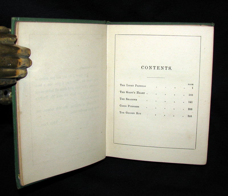 1868 Scarce Book - DEALINGS WITH THE FAIRIES by George Macdonald Illustrated by Arthur Hughes.