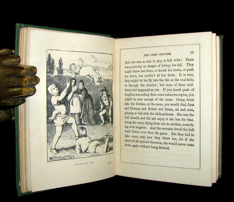 1868 Scarce Book - DEALINGS WITH THE FAIRIES by George Macdonald Illustrated by Arthur Hughes.