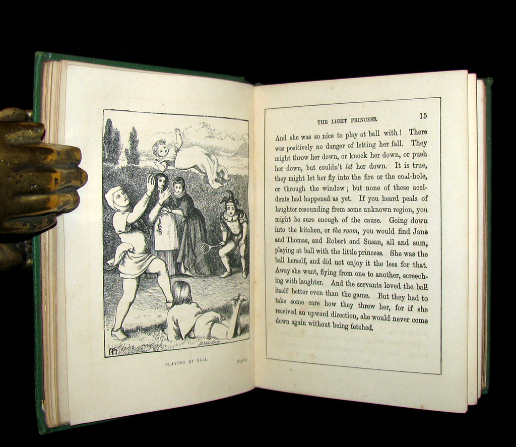 1868 Scarce Book - DEALINGS WITH THE FAIRIES by George Macdonald Illus ...