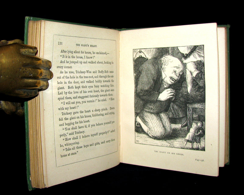 1868 Scarce Book - DEALINGS WITH THE FAIRIES by George Macdonald Illustrated by Arthur Hughes.