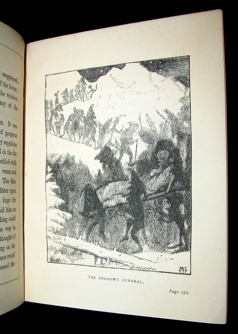 1868 Scarce Book - DEALINGS WITH THE FAIRIES by George Macdonald Illustrated by Arthur Hughes.