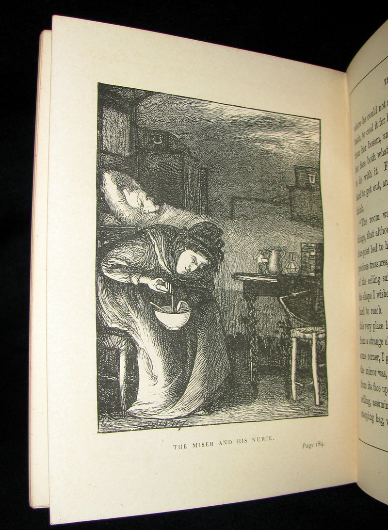 1868 Scarce Book - DEALINGS WITH THE FAIRIES by George Macdonald Illustrated by Arthur Hughes.