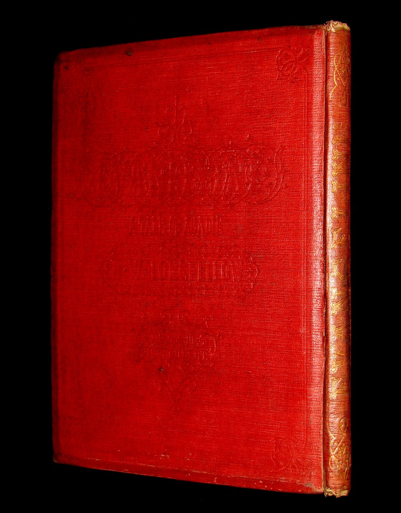1856 Rare Victorian Book - Evangeline  A tale of Acadie by Henry Wadsworth Longfellow.