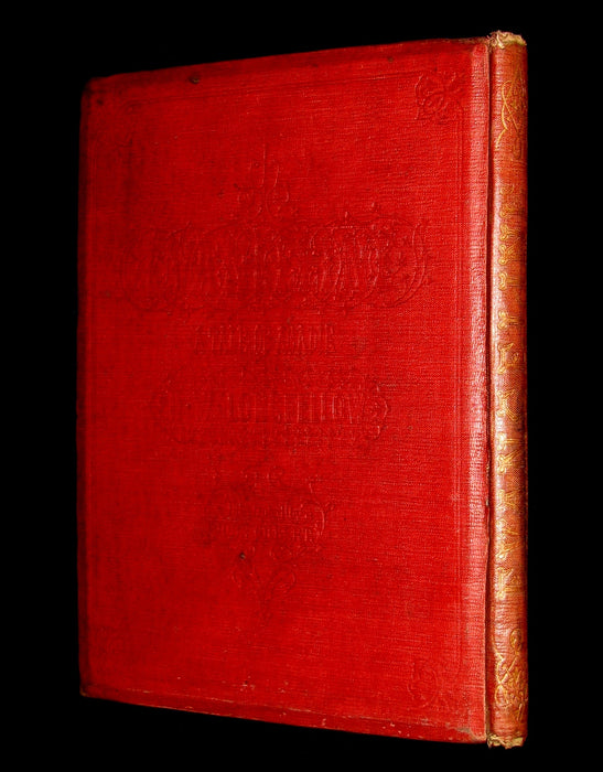 1856 Rare Victorian Book - Evangeline  A tale of Acadie by Henry Wadsworth Longfellow.