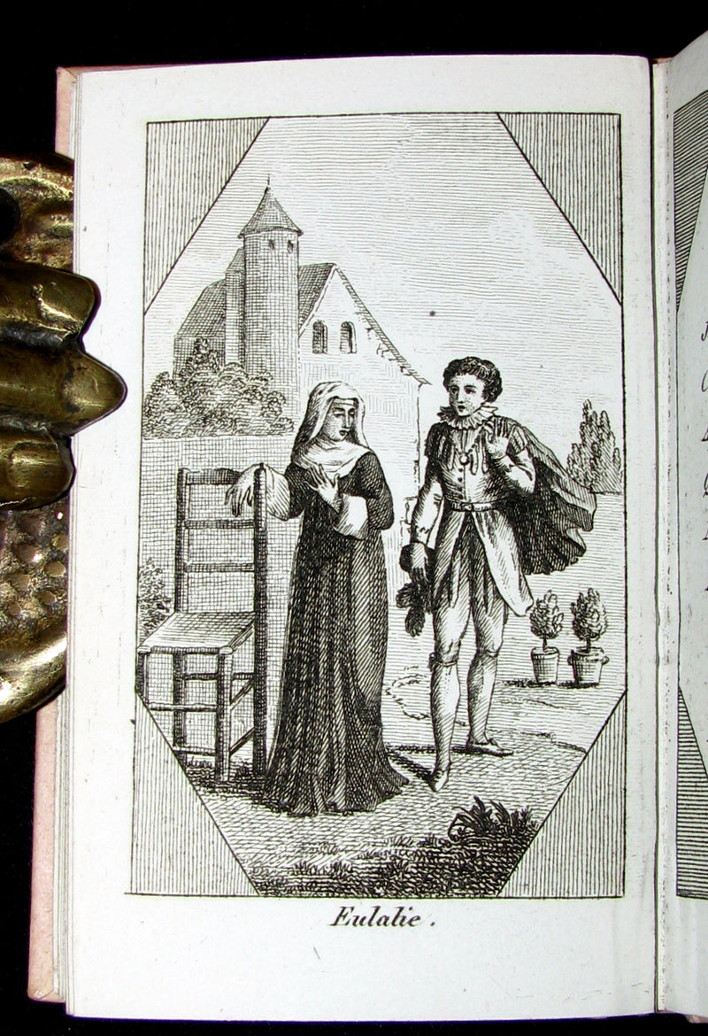 1819 Scarce French Book - TRESOR DE L'AMOUR - Almanac and Song book.