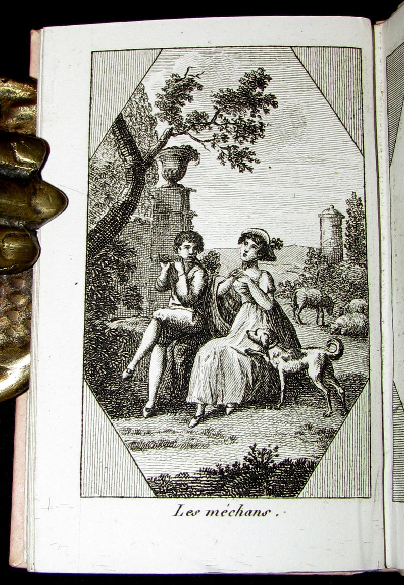 1819 Scarce French Book - TRESOR DE L'AMOUR - Almanac and Song book.