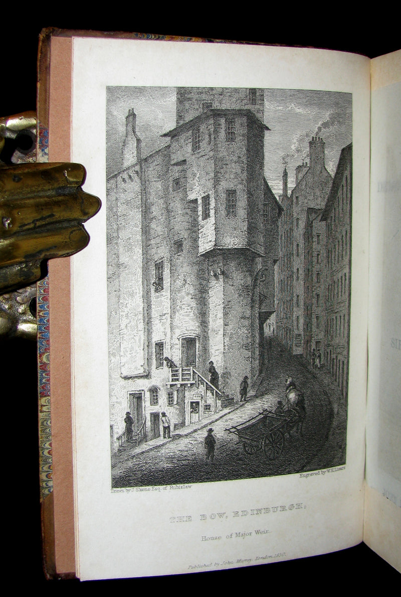 1831 Rare Book - Letters on Demonology & Witchcraft - WITCHES & FAIRIES - Walter Scott