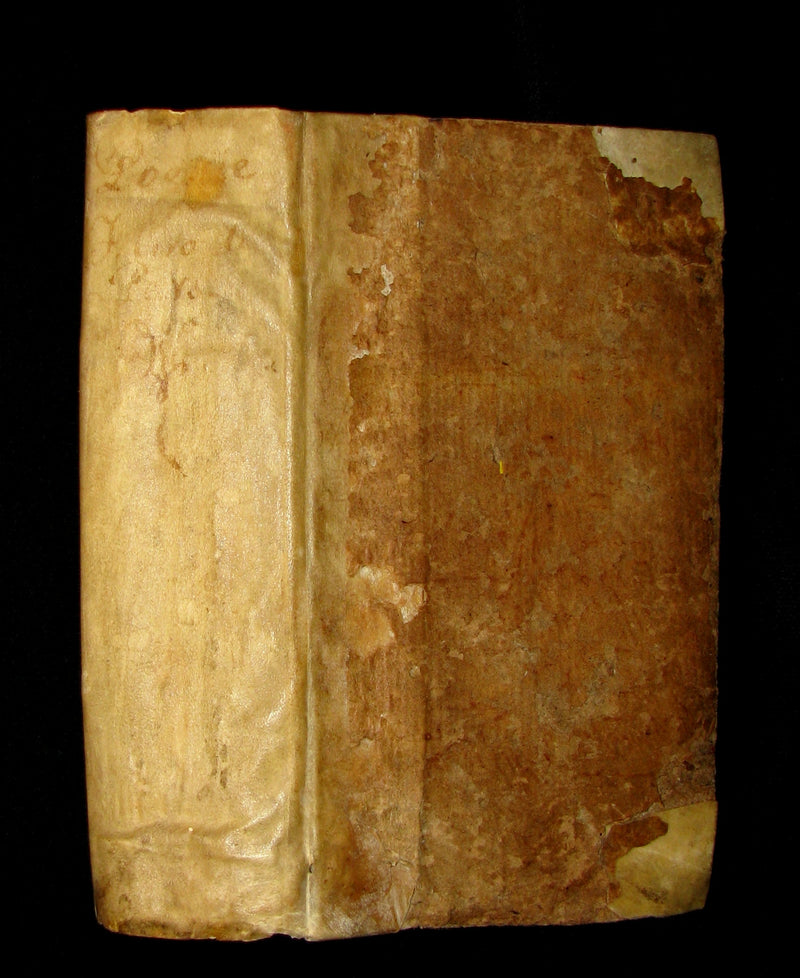 1677 Scarce Italian Book - POESIE del cavalier Fra CIRO DI PERS and Gabriel Maria Meloncelli