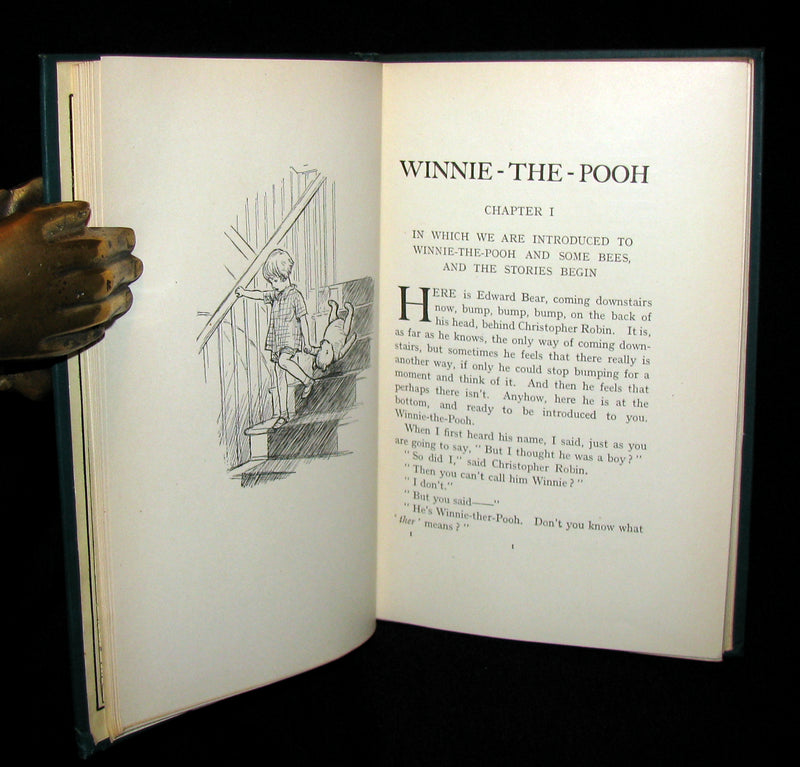 1926  First UK Edition - A. A. Milne & Ernest H. Shepard -  WINNIE-THE-POOH