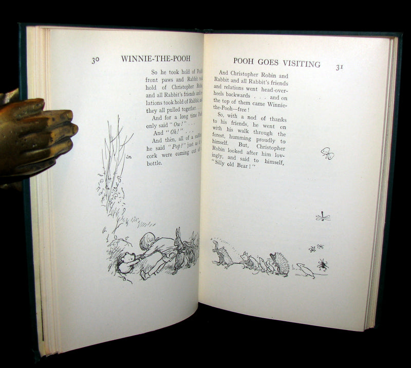 1926  First UK Edition - A. A. Milne & Ernest H. Shepard -  WINNIE-THE-POOH