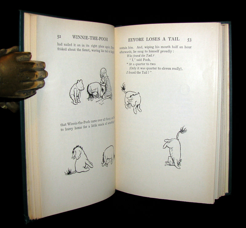 1926  First UK Edition - A. A. Milne & Ernest H. Shepard -  WINNIE-THE-POOH