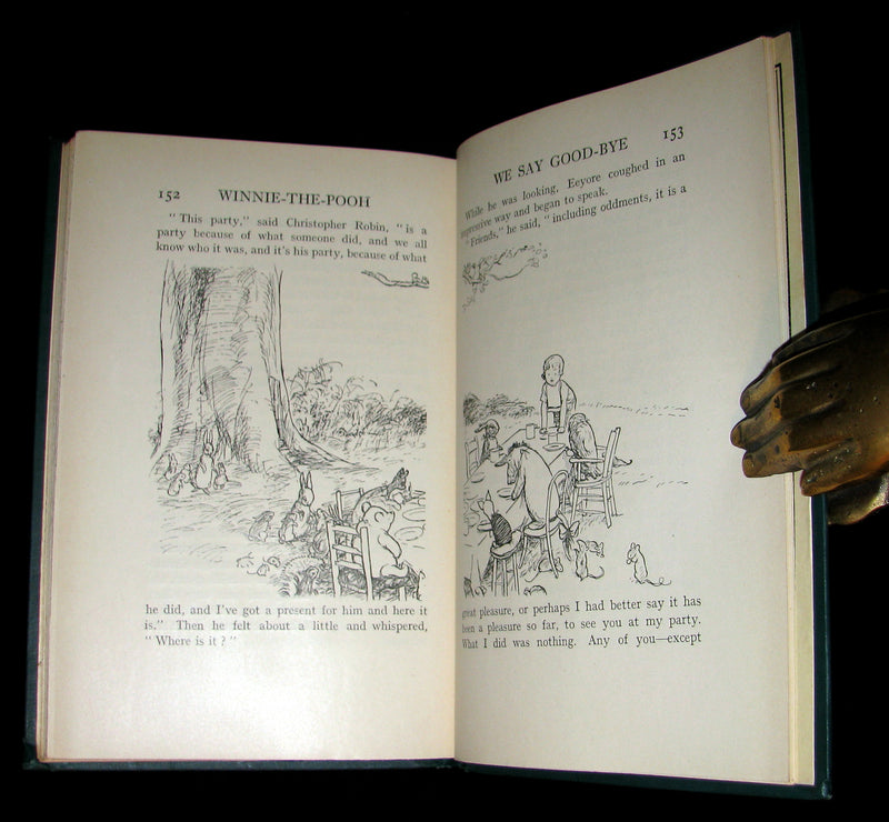 1926  First UK Edition - A. A. Milne & Ernest H. Shepard -  WINNIE-THE-POOH