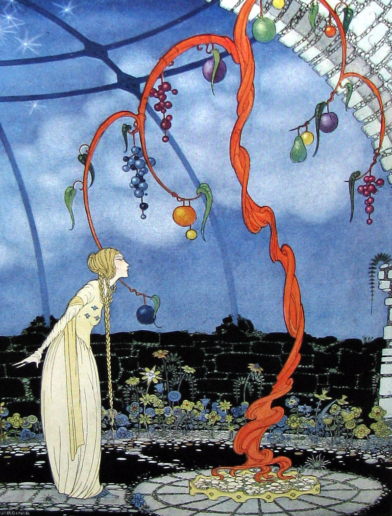 1920 - Old French Fairy Tales by Comtesse DeSegur illustrated by Virginia Frances Sterrett