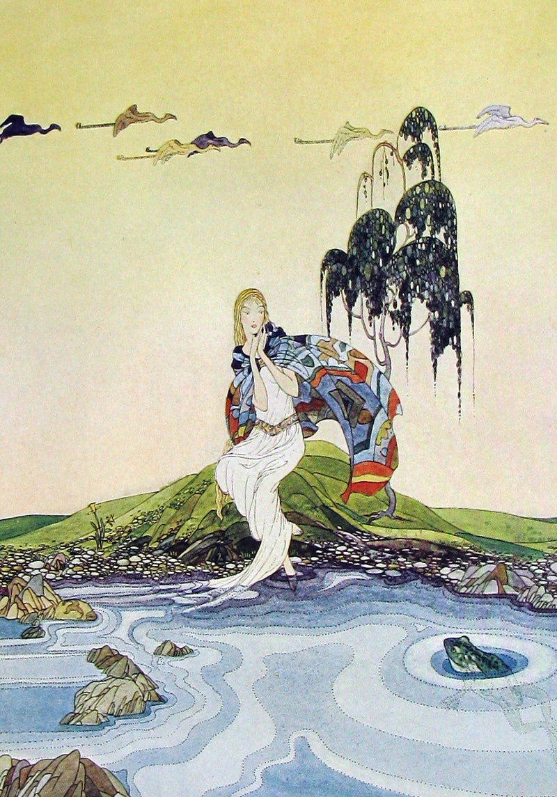 1920 - Old French Fairy Tales by Comtesse DeSegur illustrated by Virginia Frances Sterrett