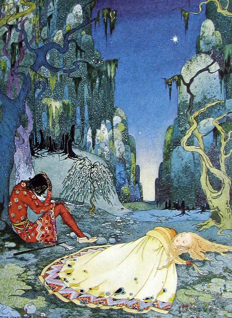 1920 - Old French Fairy Tales by Comtesse DeSegur illustrated by Virginia Frances Sterrett