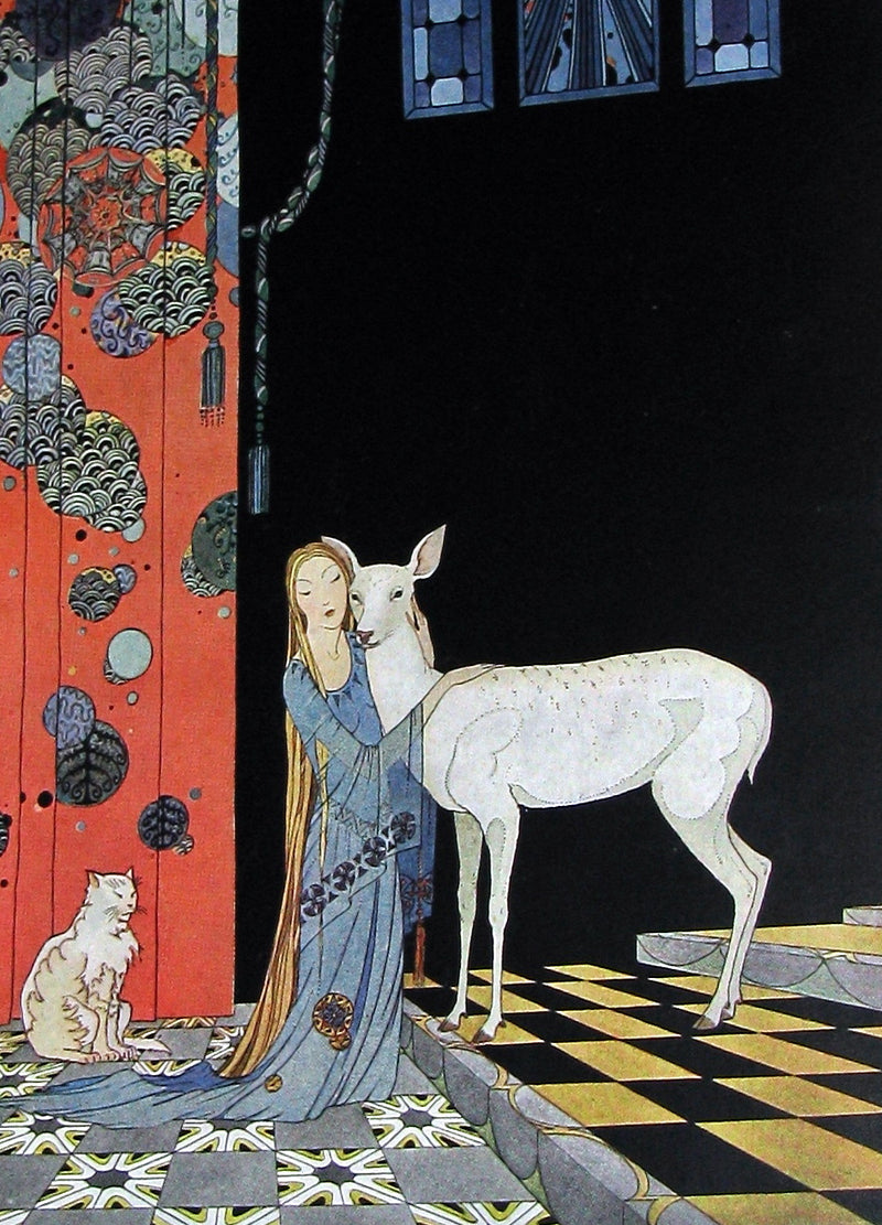 1920 - Old French Fairy Tales by Comtesse DeSegur illustrated by Virginia Frances Sterrett