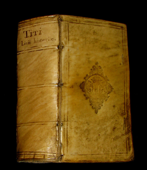 1633 Rare Latin Vellum Book - Titus Livius - Titi Livii Patavini historiarvm libri. Rome History.